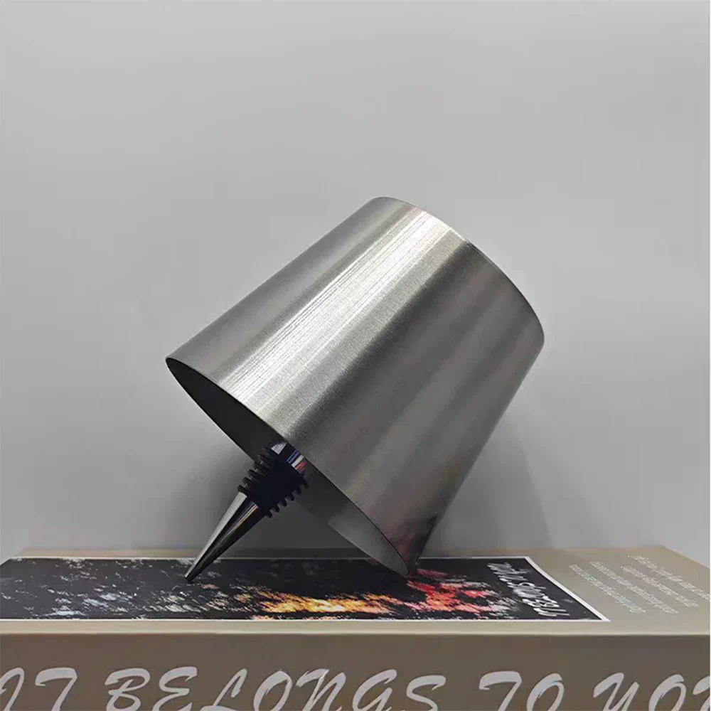 Flasklampa Metallbordslampa Carvallo