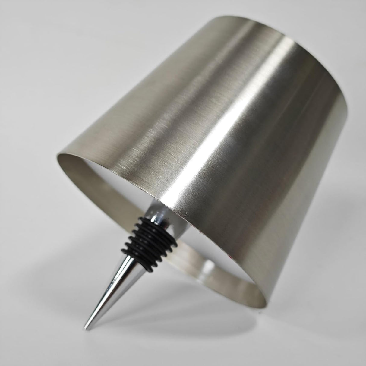 Flasklampa Metallbordslampa Carvallo