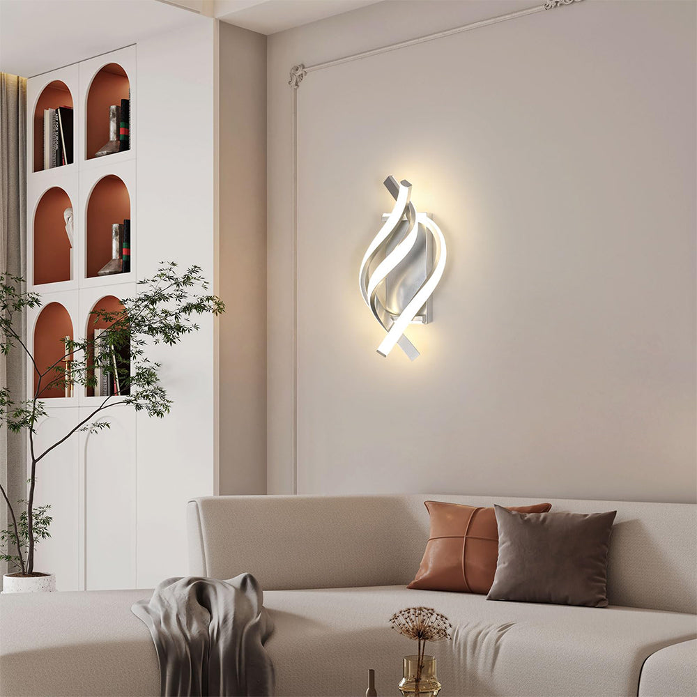 Aluminium LED Väggsäljare | Modern Sovrums Utomhusbelysning | 22W | Brick by Brick Carvallo