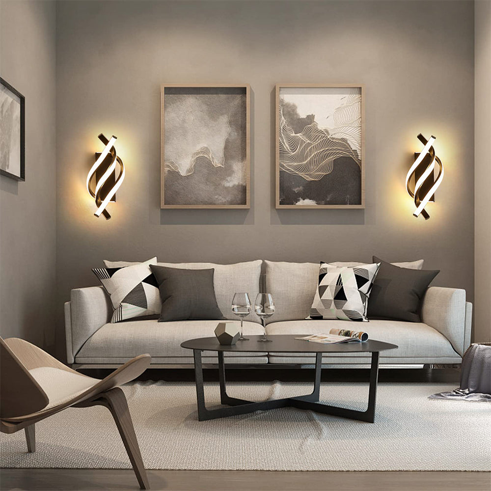 Aluminium LED Väggsäljare | Modern Sovrums Utomhusbelysning | 22W | Brick by Brick Carvallo