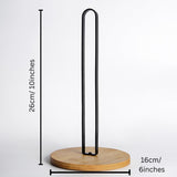 Enkel nordisk stil kökspapperhållare Carvallo