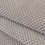 Enkel Solid Färg Plush Möbelskydd Soffa Täck med Anti-glid Design Carvallo