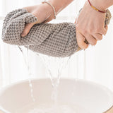 Enkel Solid Färg Plush Möbelskydd Soffa Täck med Anti-glid Design Carvallo