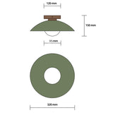 Enkel Rund Infälld Taklampa Carvallo