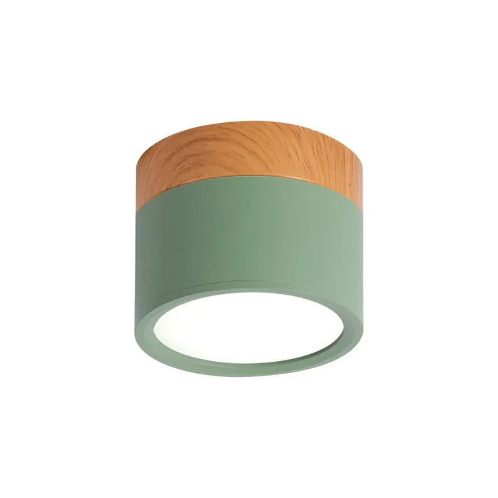 Minimalistisk Skandinavisk Cylinder LED Takarmatur Carvallo