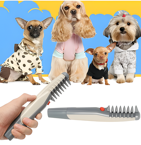 Carvallo Knot-free Pet Trimmer | Pain-free Coat Care for Dogs & Cats | Suitable for all Coat Types Carvallo