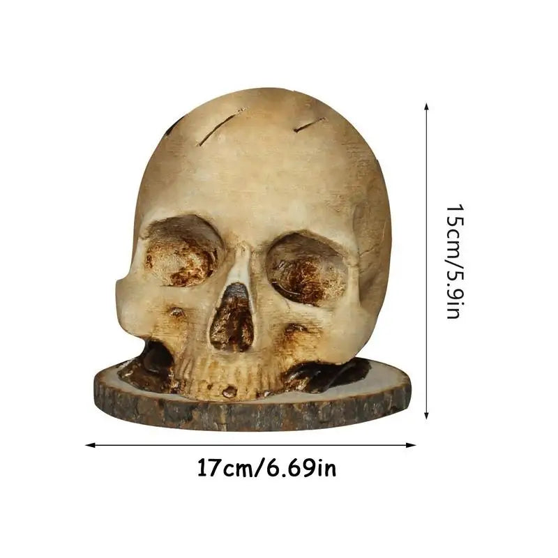 SkullKeeper - Gotisk knivhållare för cool köksinredning Carvallo