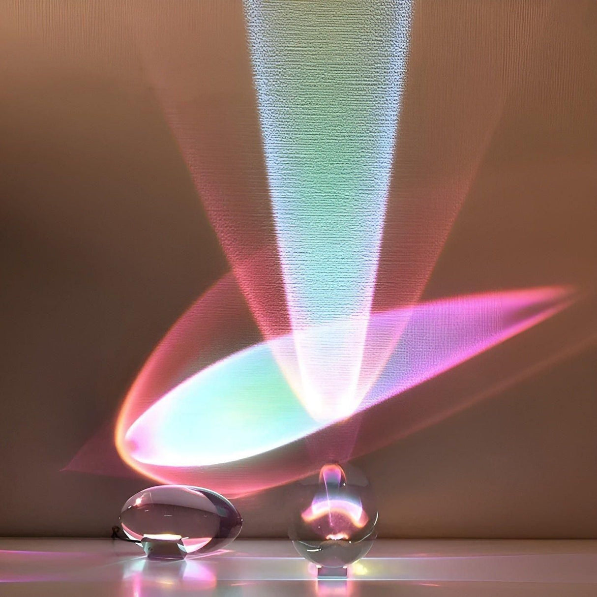 Kristall LED-nattlampa – Dekorativ lampa med himmelmotiv för sovrum & vardagsrum Carvallo