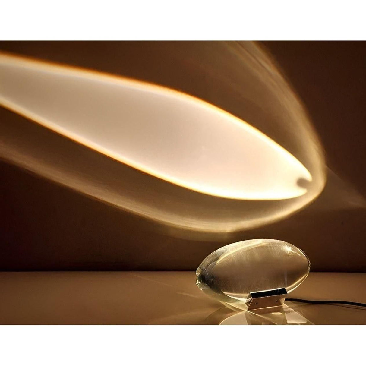 Kristall LED-nattlampa – Dekorativ lampa med himmelmotiv för sovrum & vardagsrum Carvallo