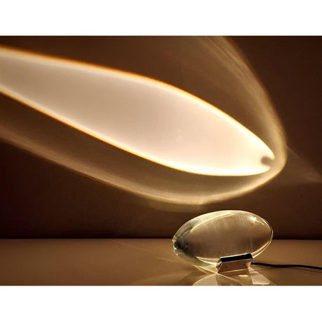 Kristall LED-nattlampa – Dekorativ lampa med himmelmotiv för sovrum & vardagsrum Carvallo