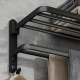 SteelForm Handdukshållare – Modern & Praktisk med Krok Hemnix