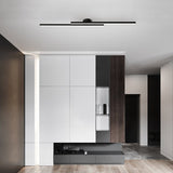 Aluminium LED Taklampa | Modern Minimalist Semi-Flush Mount för Vardagsrum Sovrum | Brick by Brick Carvallo