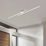 Aluminium LED Taklampa | Modern Minimalist Semi-Flush Mount för Vardagsrum Sovrum | Brick by Brick Carvallo