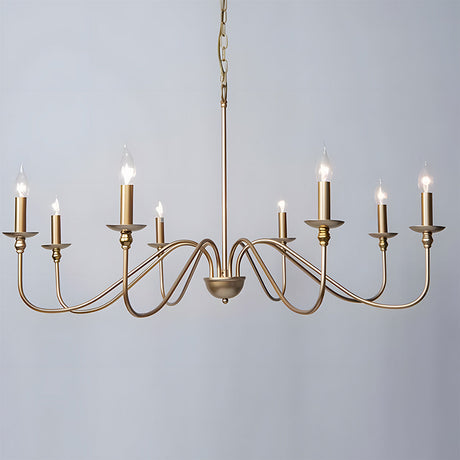 Modern järnljuskrona | 4/6/8 glödlampor | Modern armatur för heminteriörer | Brick by Brick Carvallo