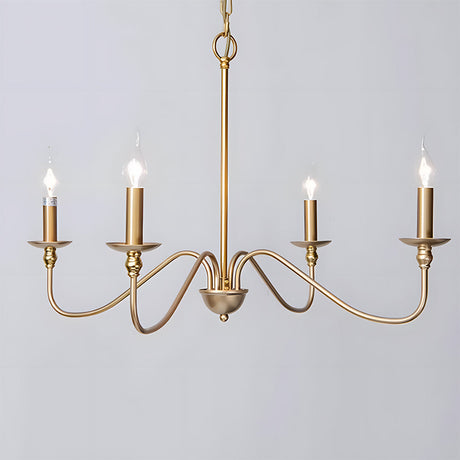 Modern järnljuskrona | 4/6/8 glödlampor | Modern armatur för heminteriörer | Brick by Brick Carvallo