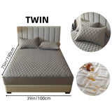 SleepSafe Sängöverdrag - Mjukt och Bekvämt Vattentätt Antiskid Madrassöverdrag Carvallo