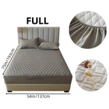 SleepSafe Sängöverdrag - Mjukt och Bekvämt Vattentätt Antiskid Madrassöverdrag Carvallo