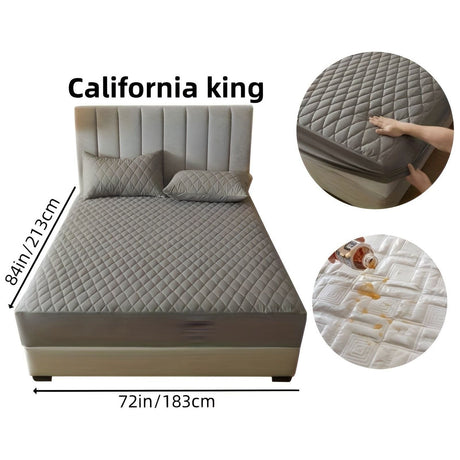 SleepSafe Sängöverdrag - Mjukt och Bekvämt Vattentätt Antiskid Madrassöverdrag Carvallo