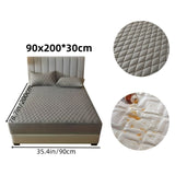 SleepSafe Sängöverdrag - Mjukt och Bekvämt Vattentätt Antiskid Madrassöverdrag Carvallo