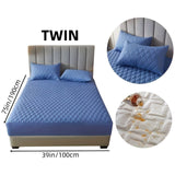 SleepSafe Sängöverdrag - Mjukt och Bekvämt Vattentätt Antiskid Madrassöverdrag Carvallo