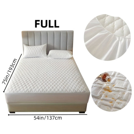 SleepSafe Sängöverdrag - Mjukt och Bekvämt Vattentätt Antiskid Madrassöverdrag Carvallo