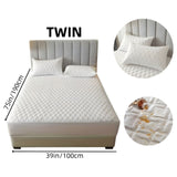 SleepSafe Sängöverdrag - Mjukt och Bekvämt Vattentätt Antiskid Madrassöverdrag Carvallo