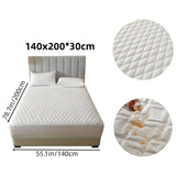 SleepSafe Sängöverdrag - Mjukt och Bekvämt Vattentätt Antiskid Madrassöverdrag Carvallo