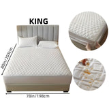 SleepSafe Sängöverdrag - Mjukt och Bekvämt Vattentätt Antiskid Madrassöverdrag Carvallo