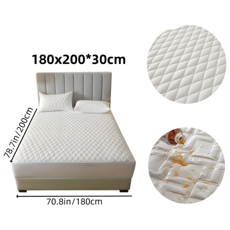 SleepSafe Sängöverdrag - Mjukt och Bekvämt Vattentätt Antiskid Madrassöverdrag Carvallo