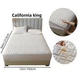 SleepSafe Sängöverdrag - Mjukt och Bekvämt Vattentätt Antiskid Madrassöverdrag Carvallo