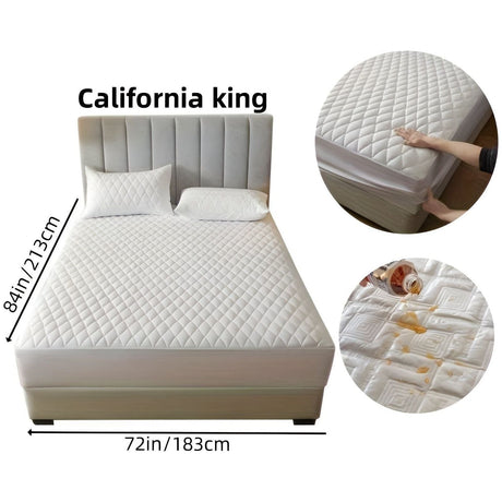 SleepSafe Sängöverdrag - Mjukt och Bekvämt Vattentätt Antiskid Madrassöverdrag Carvallo