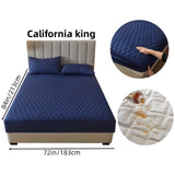 SleepSafe Sängöverdrag - Mjukt och Bekvämt Vattentätt Antiskid Madrassöverdrag Carvallo