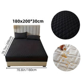 SleepSafe Sängöverdrag - Mjukt och Bekvämt Vattentätt Antiskid Madrassöverdrag Carvallo