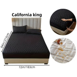 SleepSafe Sängöverdrag - Mjukt och Bekvämt Vattentätt Antiskid Madrassöverdrag Carvallo