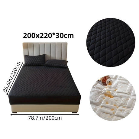 SleepSafe Sängöverdrag - Mjukt och Bekvämt Vattentätt Antiskid Madrassöverdrag Carvallo