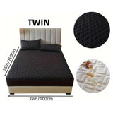 SleepSafe Sängöverdrag - Mjukt och Bekvämt Vattentätt Antiskid Madrassöverdrag Carvallo