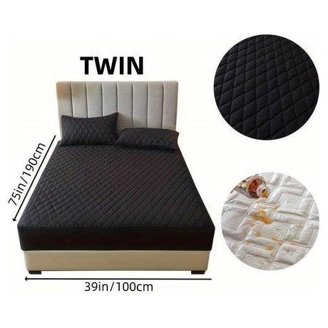 SleepSafe Sängöverdrag - Mjukt och Bekvämt Vattentätt Antiskid Madrassöverdrag Carvallo