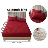 SleepSafe Sängöverdrag - Mjukt och Bekvämt Vattentätt Antiskid Madrassöverdrag Carvallo