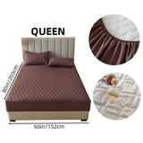 SleepSafe Sängöverdrag - Mjukt och Bekvämt Vattentätt Antiskid Madrassöverdrag Carvallo