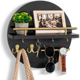 Miljövänlig Rund Nyckelring i Trä Carvallo