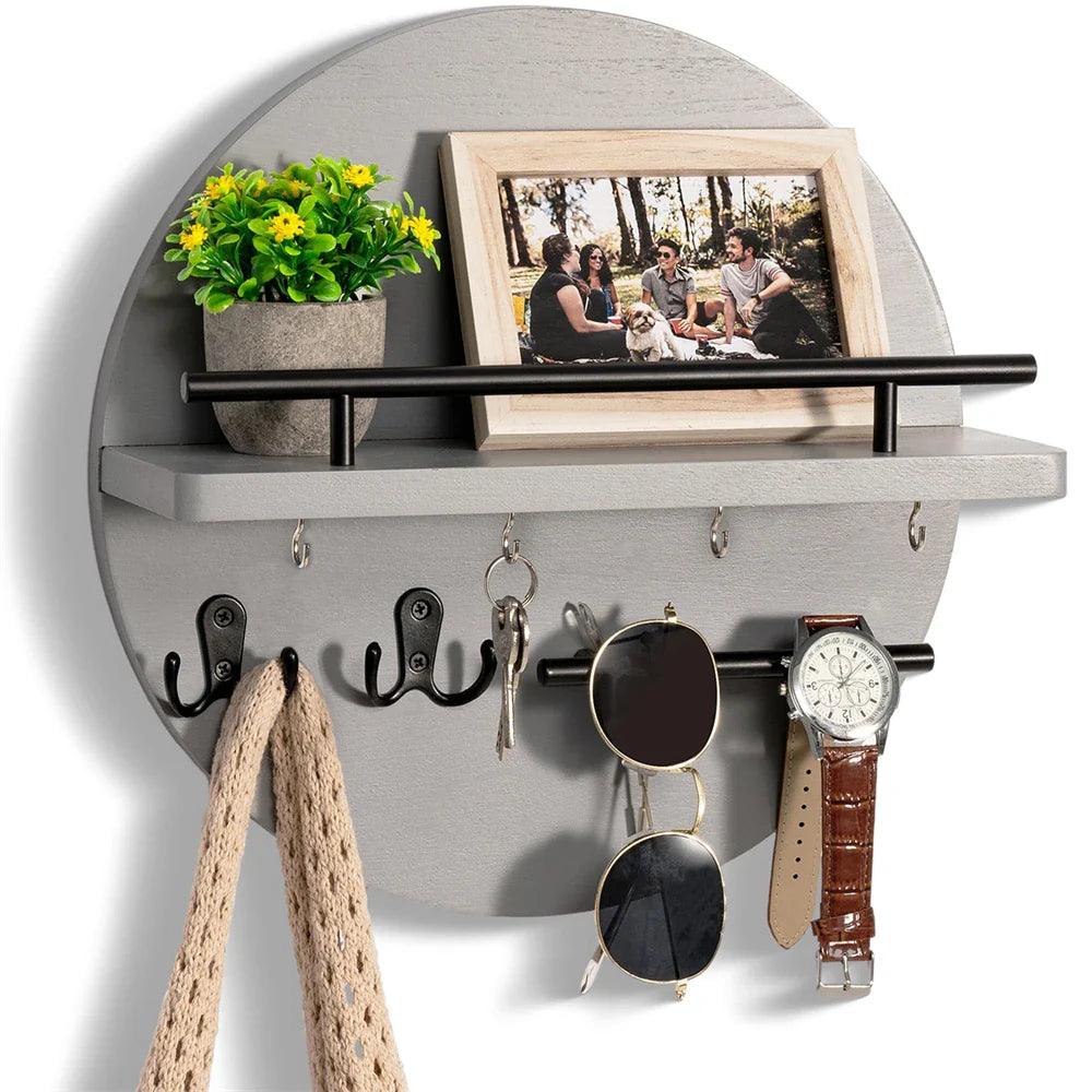 Miljövänlig Rund Nyckelring i Trä Carvallo