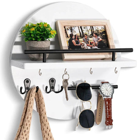 Väggmonterad Tränyckelhållare Rack Carvallo