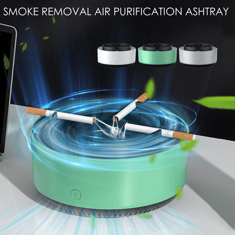 PureBreathe – Smart elektronisk askkopp med rökrening MILA Sverige