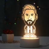 Fotboll 3D Illusion LED-Lampa - Nattlampa - Players Footballdinho
