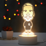 Fotboll 3D Illusion LED-Lampa - Nattlampa - Players Footballdinho