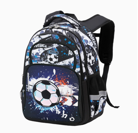 Fotbolls Skolryggsäck för Barn - Coolt Design Footballdinho