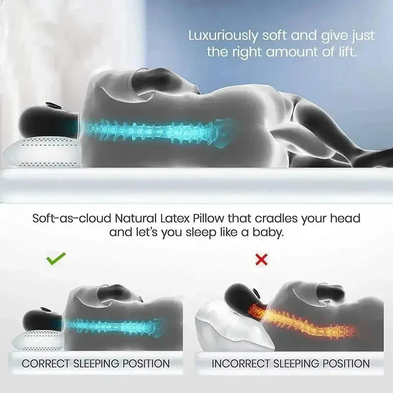 Snooze Cloud - Ergonomisk Kudde Tillverkad av Minnesskum Carvallo