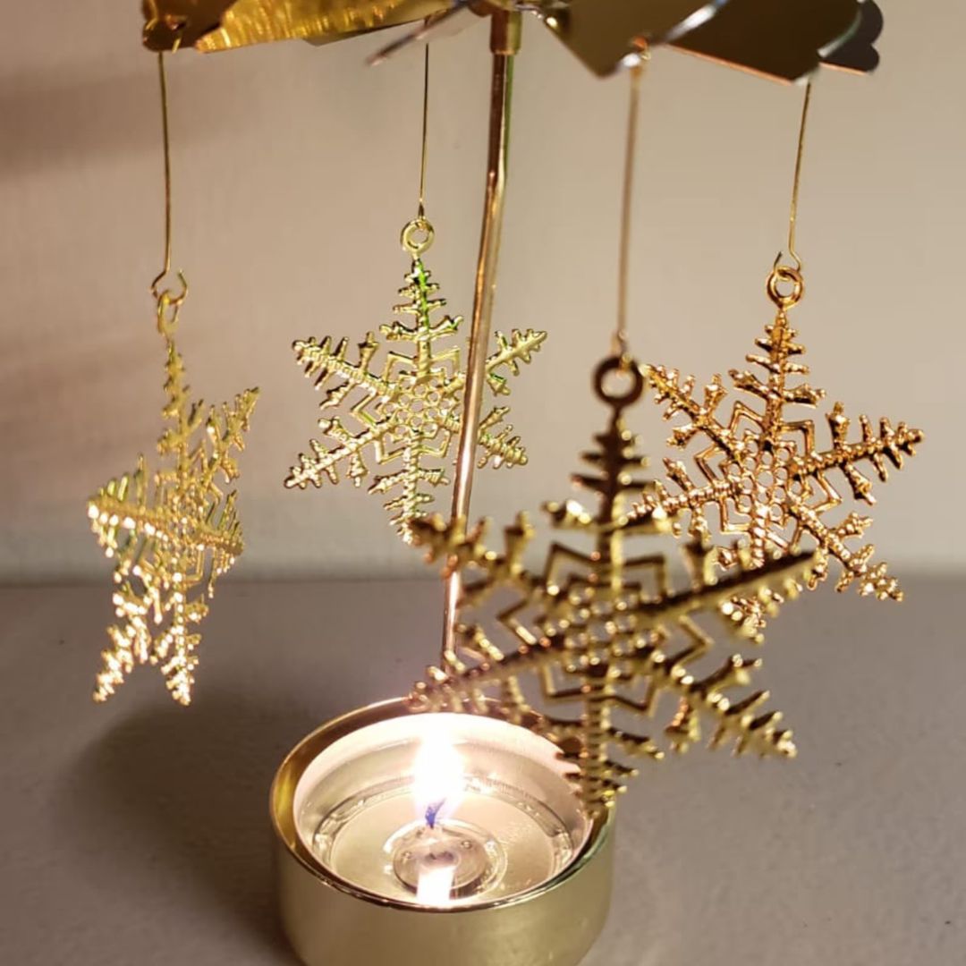 Carvallo | SnowSpin - Vridbar ljusstake för julen Carvallo