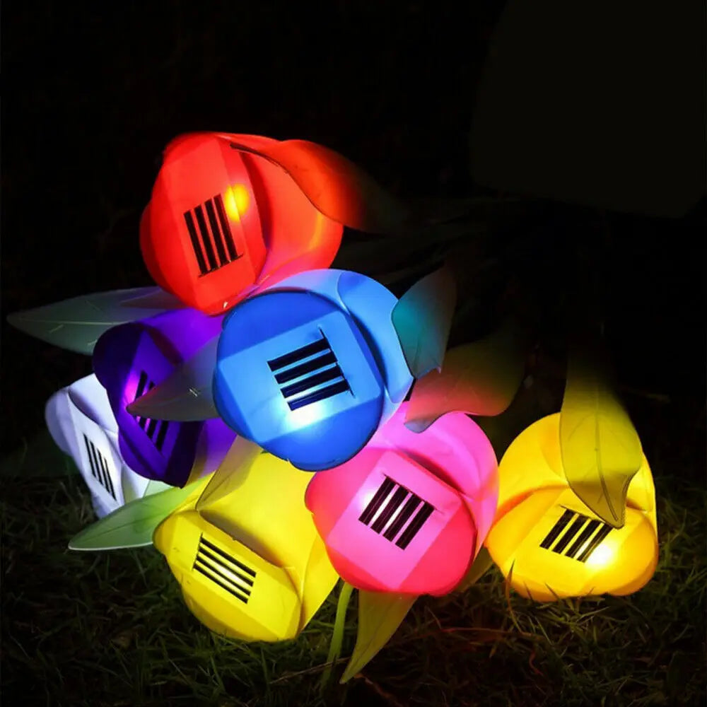PetalGlow - Solar Tulip Flower Lamps MILA Sverige