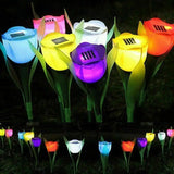 PetalGlow - Solar Tulip Flower Lamps MILA Sverige
